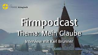 Firmpodcast 02  Mein Glaube LiveInterview [upl. by Hayden]