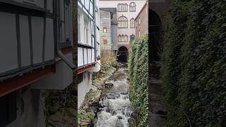 Walking in Monschau Germany a Christmas Village 🎄monschau germany christmas [upl. by Kaule]