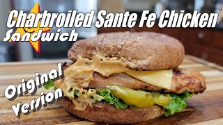 How To Make the Charbroiled Sante Fe Chicken Sandwich from Carls Jr Hardees [upl. by Ahsimrac640]