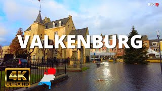 4K Valkenburg City walk and Christmas Market [upl. by Nitnert]