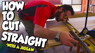 How to cut straight when you only have a jigsaw [upl. by Williamson]