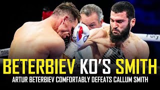 ARTUR BETERBIEV DESTROYS CALLUM SMITH IN 7 ROUNDS 🥊 POST FIGHT REVIEW NO FOOTAGE [upl. by Dorsy246]