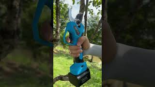 SUCA SC8612 Professional 45mm Big Cutting Diameter cordless battery pruner electric pruning shears [upl. by Olegnaleahcim237]