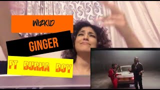 Ginger WizKid ft Burna Boy  MUSIC VIDEO REACTION [upl. by Rolando]