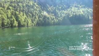 Schifffahrt Königsee  Salet Obersee  Schönau am Königssee [upl. by Whitney115]