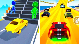 Shape Shifting vs Race Master 3D🍉🍉🍉Walkthrough Max Gameplay HF4115 [upl. by Lowe]