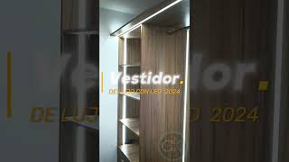 VESTIDOR DE LUJO EN TENDENCIAS 2024 ✨ vestidores VestidoresModernos vestidoresamedida luzled [upl. by Oludoet]