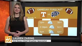 Vol News Game Day Forecast Vols vs UTEP [upl. by Glennon610]