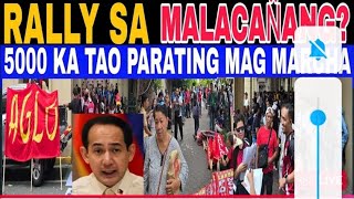 dagsa Bonifacio day people marching asking fair salary province Manila headed by vic Rodriguez [upl. by Eintirb]