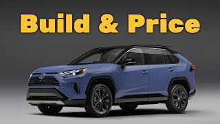 2022 Toyota RAV4 Prime XSE Build and Price [upl. by Nabila868]