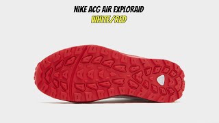 Nike ACG Air Exploraid WhiteRed [upl. by Stan583]