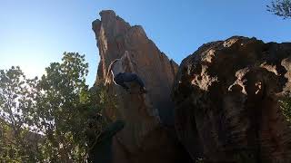 Rocklands Bouldering Hot Day Hangout 6cV5 [upl. by Yrannav841]