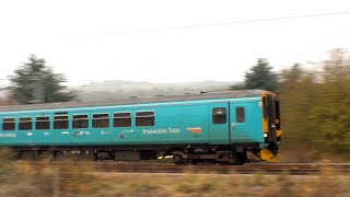 NR Video Inspection Unit no153311 at Back Saltaire Road Shipley on 10112024 [upl. by Sutelc671]