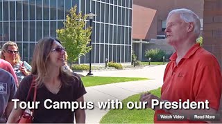 RIT Campus Tour President Emeritus Serves as Your Guide [upl. by Ave916]