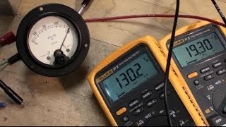 0135 Fixing Up a Weston 130V AC Voltmeter [upl. by Odnomar]