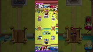 Clash royale clash clashroyale trending gaming supercell shorts youtubeshorts viralvideo [upl. by Oirasec149]