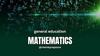 Gen Ed  MATHEMATICS  LET Reviewer  30 Items [upl. by Gwynne]