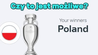 Wytypowałem ⌨️ wyniki ⚽ Euro 2024  Polska 🇵🇱 Mistrzem 🏆 Europy 🌍 [upl. by Lander]