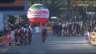 Tirreno Adriatico 2017 Stage 6 Last 3 kms [upl. by Harihs]