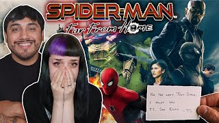 My Girlfriend Watches SpiderMan Far From Home For The FIRST Time  Reaction [upl. by Ariela]