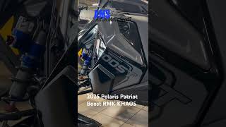 2025 Polaris Patriot Boost RMK Khaos 165  Action Motor Sports in Mandan ND polaris snowmobile [upl. by Nethsa637]