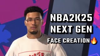 New  NBA 2k25 best drippy face creationnext gen [upl. by Messing]