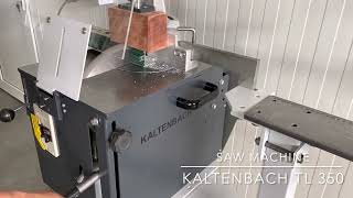 Kaltenbach TL350 Aluminum SAW MACHINE [upl. by Anjanette]