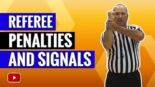 Basketball Referee Penalties and Signals  How to Officiate Basketball  Bob Scofield [upl. by Ardnuasac]