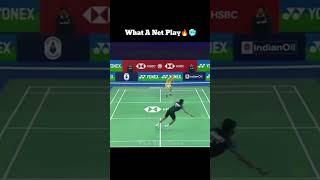 Amazing Net Play Srikant🔥👀 shortsfeed shortsvideo badminton [upl. by Hokanson]