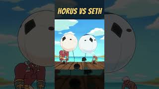 HORUS VS SETH ¡LA GRAN BATALLA POR EGIPTO dlh shorts [upl. by Consolata909]