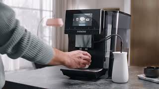 Siemens kaffemaskin EQ700 classic  espressomaskinen som ger dig en hel värld av kaffe hemma [upl. by Esinyl]