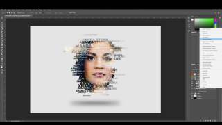 Working wit Text Portrait [upl. by Lisetta]