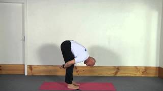 Standing Lower Back Stretch  Simple powerful and effective Do this now [upl. by Anerbas]