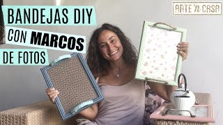 Bandejas con marcos de fotos DIY [upl. by Morra863]