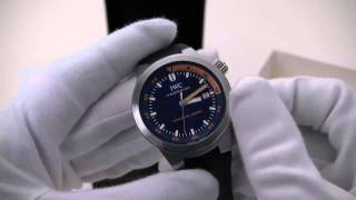 Whats in the box IWC Aquatimer 354806 [upl. by Aivekahs]