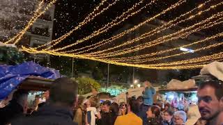 Snow Show in Fuengirolas Christmas Market [upl. by Animor602]