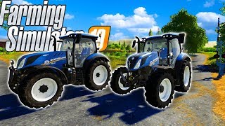 High Speeds TRACTOR RACE in Farming Simulator 19 Multiplayer Farming Simulator 19 Gameplay [upl. by Nauwaj606]