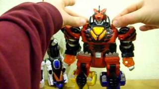 Power Rangers Deluxe Jungle Master Megazord  CollectionDX [upl. by Forras]