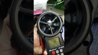 🤯 Monster fan PFR0912XHE anemometer test 11500 RPM 444 Watts [upl. by Alebasi37]