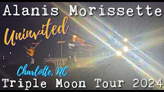 ALANIS MORISSETTE Live 2024  Triple Moon Tour  UNINVITED  Charlotte NC  June 26 2024 [upl. by Dor]