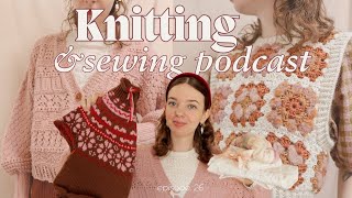 Mittens Colorwork New Sewing Pattern  Knitting amp Sewing Podcast Mipi ep 26 [upl. by Dew795]