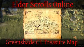 Greenshade CE Treasure Map Elder Scrolls Online ESO [upl. by Aisatan]