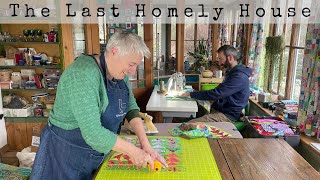 Making a FLYING GOOSE quilt with my son John [upl. by Valenka576]