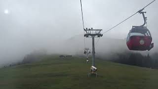 Gondelbahn Hohe Salve Bergfahrt  Skiwelt Söll [upl. by Chic]