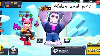 Brawl Stars  Battle  p77 and Mdax [upl. by Scarrow11]