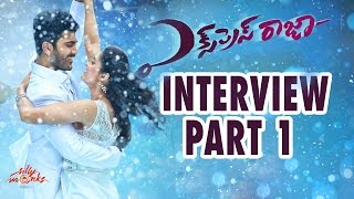 Express Raja Movie Team Interview Part 1  Sharwanand Surabhi Merlapaka Gandhi  Silly Monks [upl. by Ahcila396]