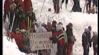 Holmenkollen 1987  50 km  World Cup 2 av 2 [upl. by Hugh272]