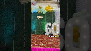 Celebrating 60 Years of Joy 🎉60YearsYoung BirthdayCelebration guruartevents [upl. by Lady]