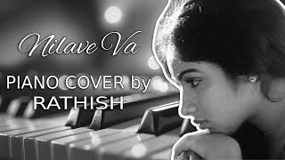 Mouna Ragam  Nilave Va Piano Cover by Rathish  SPB  Ilayaraja [upl. by Ynnub]