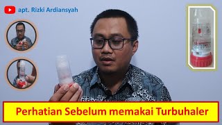 Perhatikan ini Sebelum menggunakan  Turbuhaler qna [upl. by Furie]